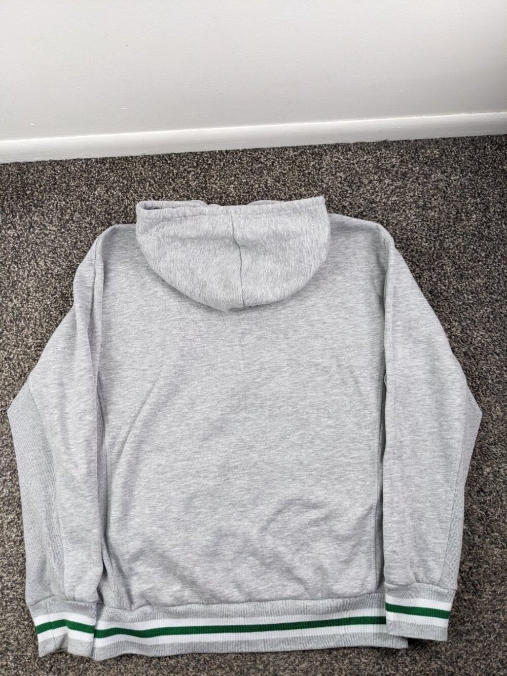 Philadelphia Eagles Hoodie Ultra Game Vintage Logo Sweatshirt Gray Mens Medium - Picture 5 of 9